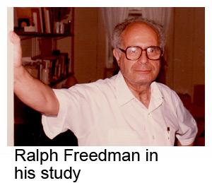 Ralph Freedman in his study